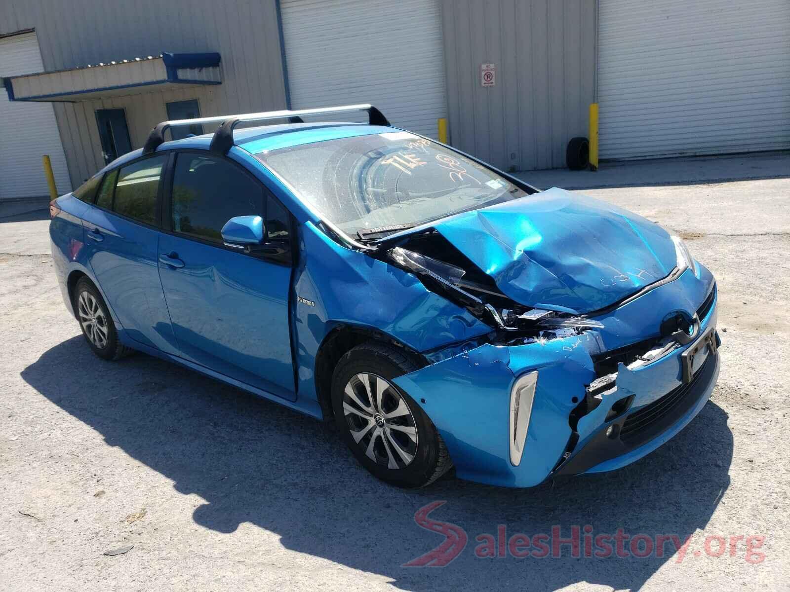 JTDL9RFU7K3008437 2019 TOYOTA PRIUS