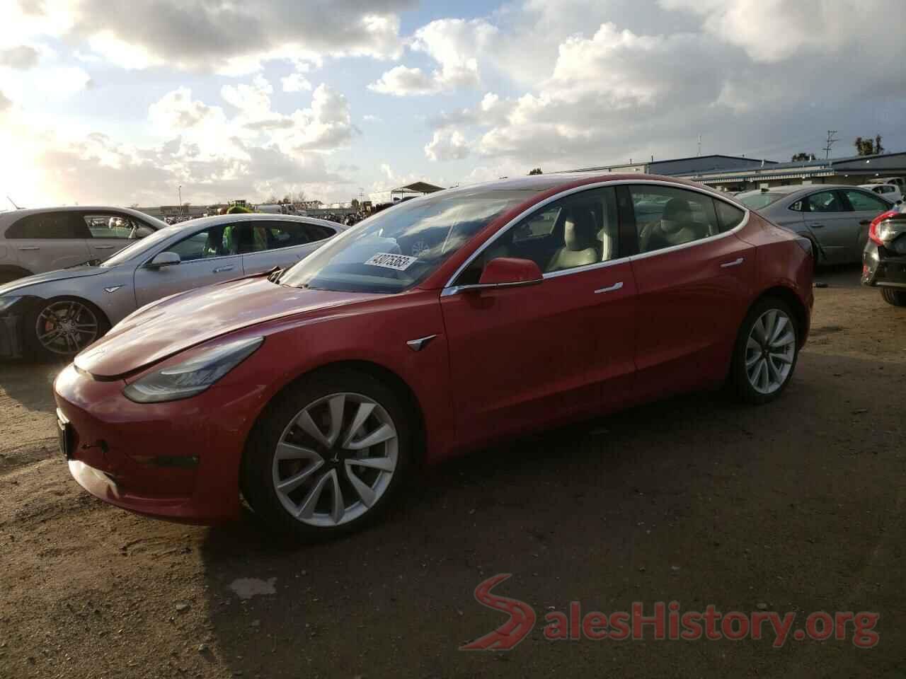 5YJ3E1EB6JF088148 2018 TESLA MODEL 3