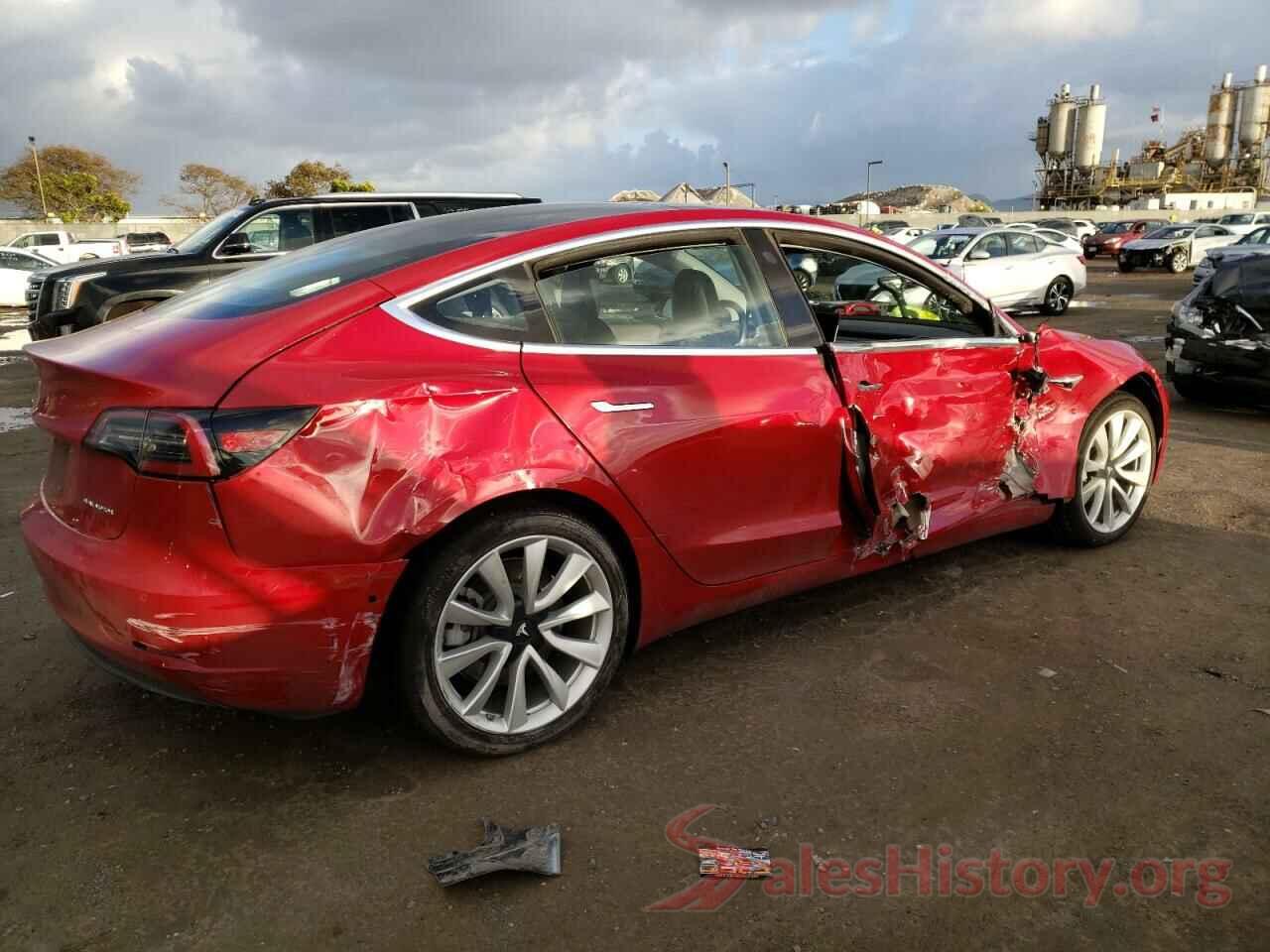 5YJ3E1EB6JF088148 2018 TESLA MODEL 3