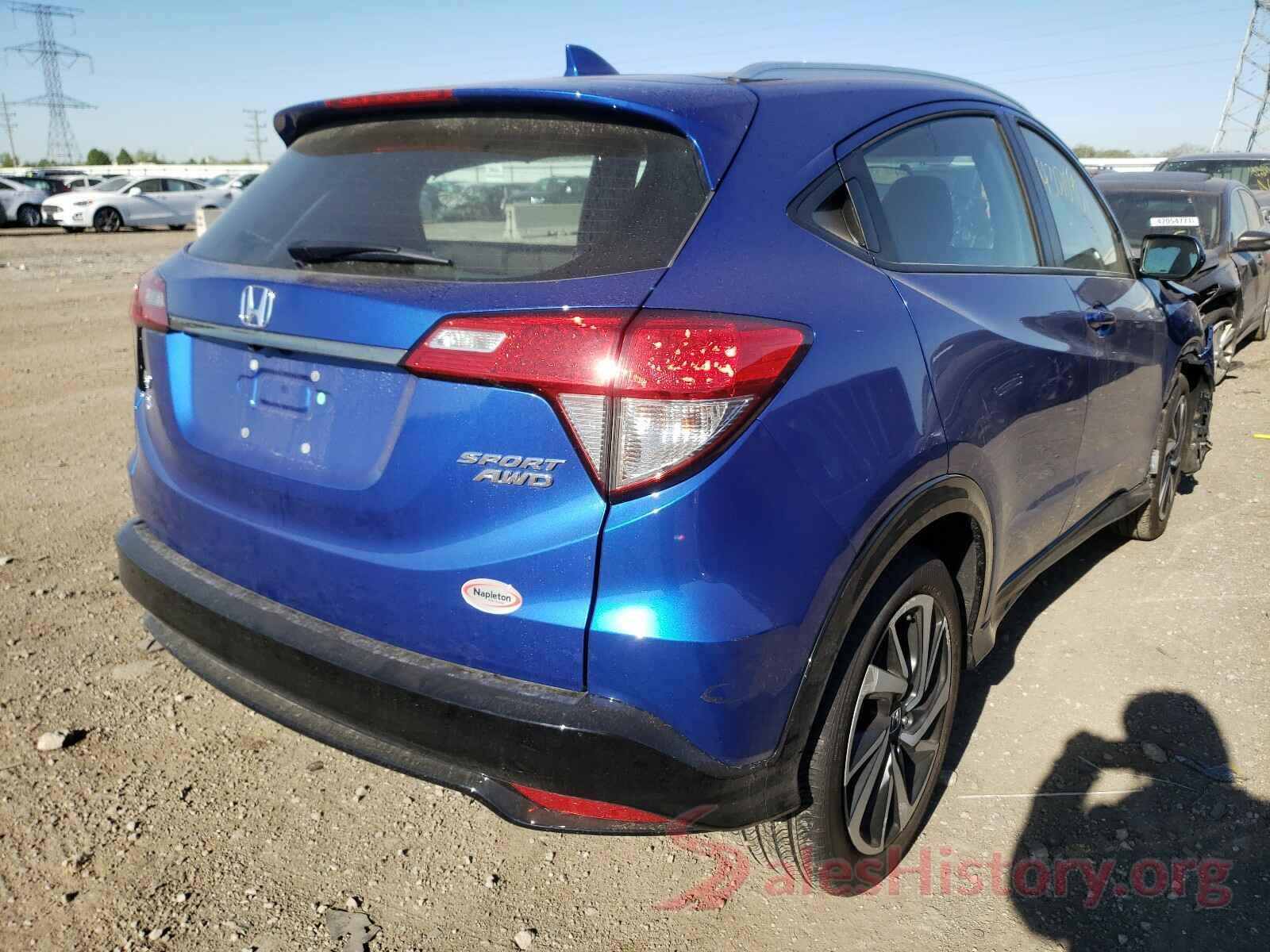 3CZRU6H15KG709673 2019 HONDA HR-V