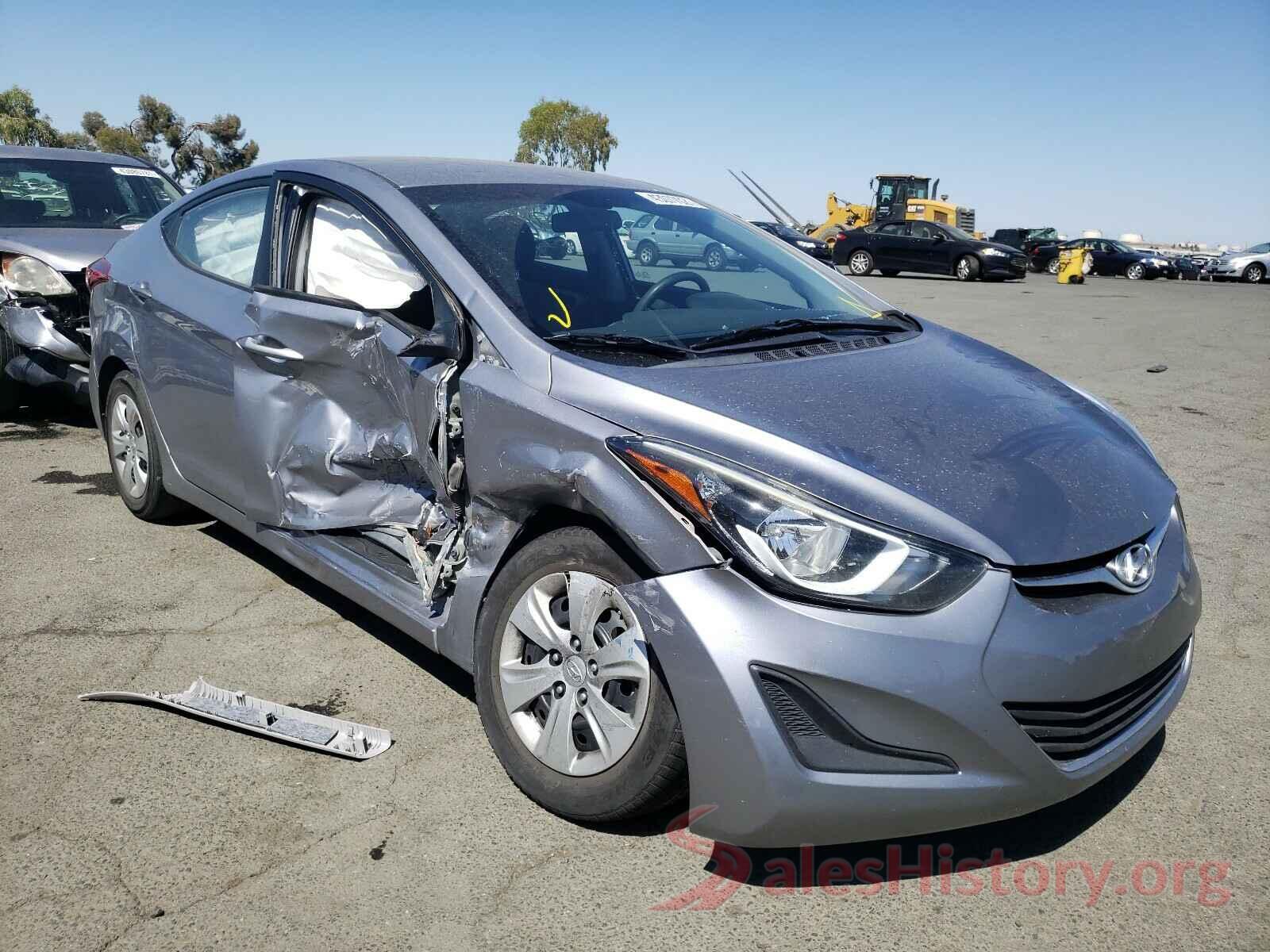 5NPDH4AE6GH761477 2016 HYUNDAI ELANTRA