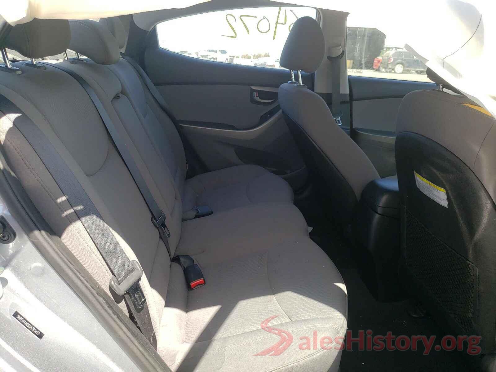 5NPDH4AE6GH761477 2016 HYUNDAI ELANTRA