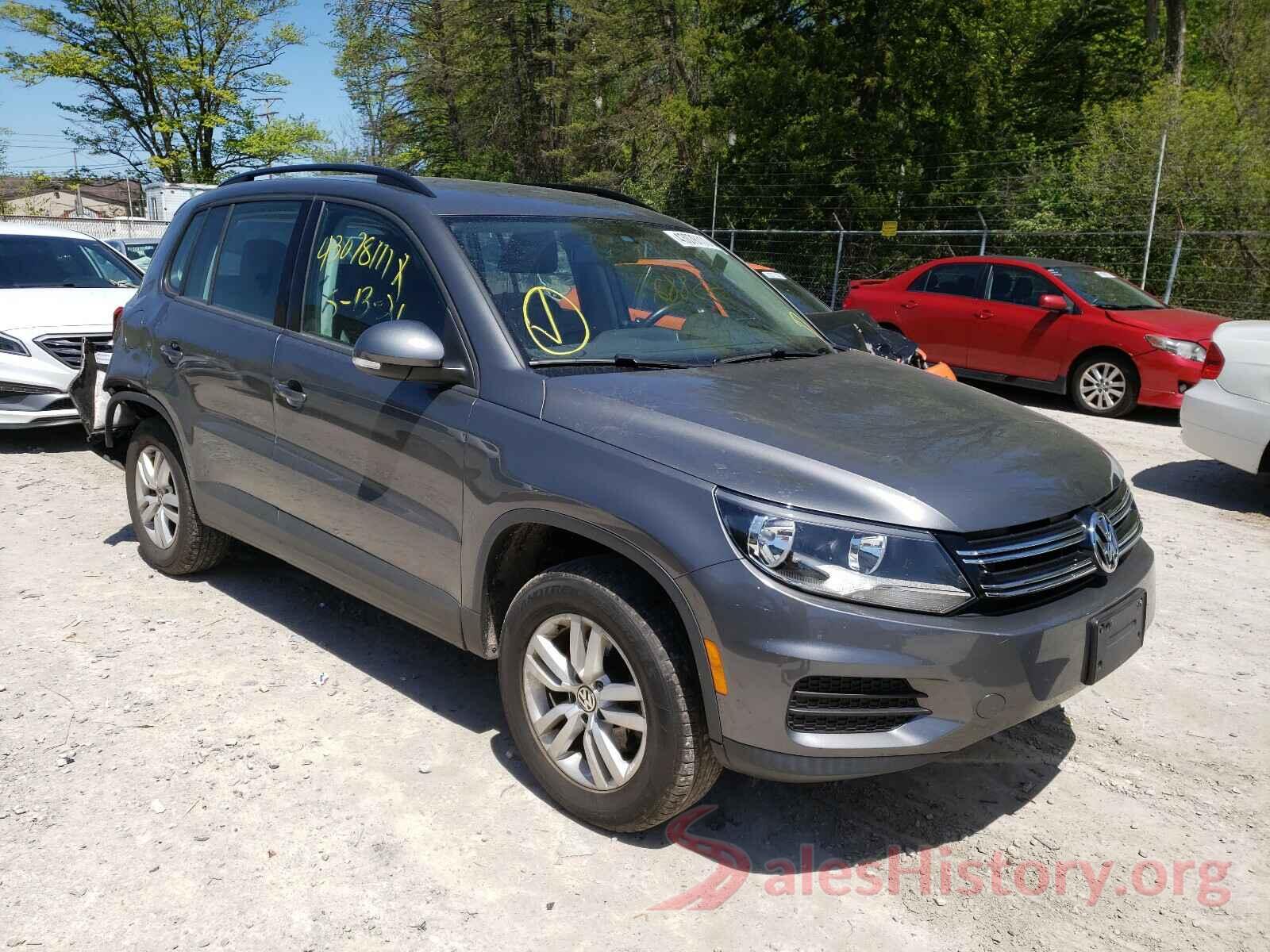 WVGAV7AX7GW510102 2016 VOLKSWAGEN TIGUAN