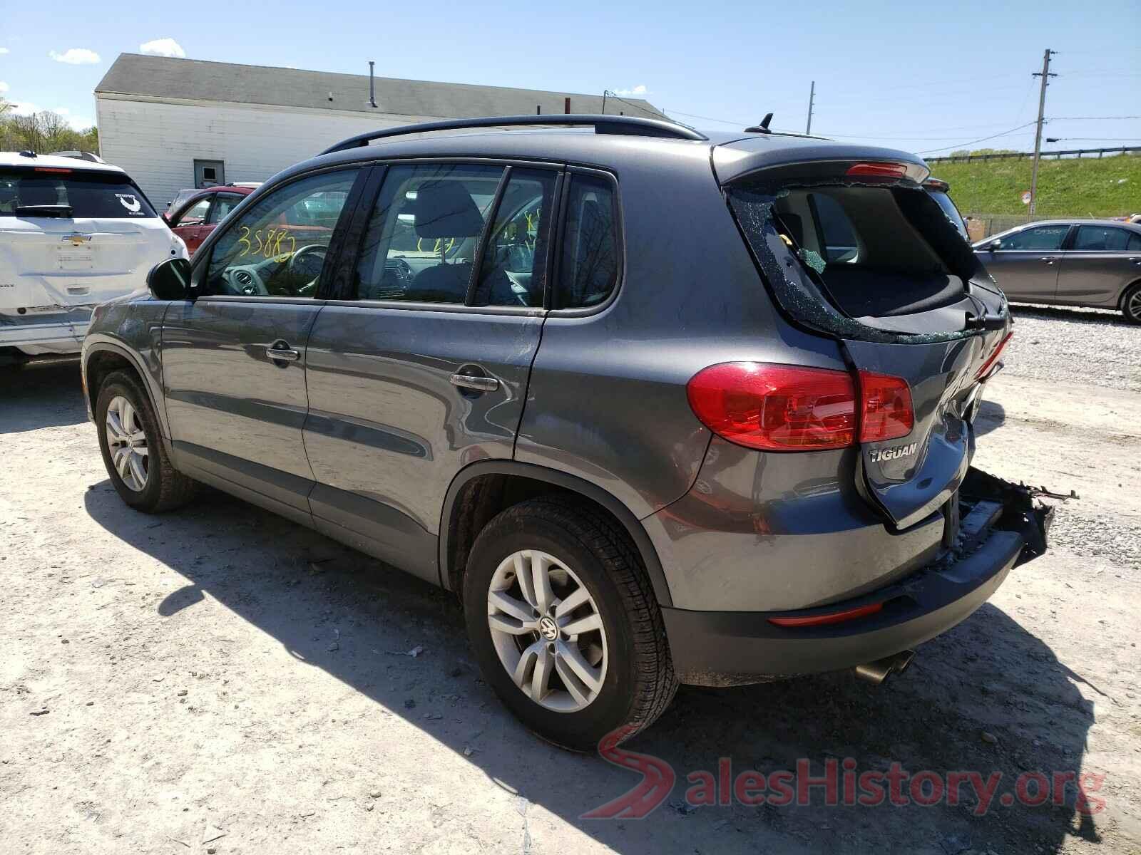 WVGAV7AX7GW510102 2016 VOLKSWAGEN TIGUAN