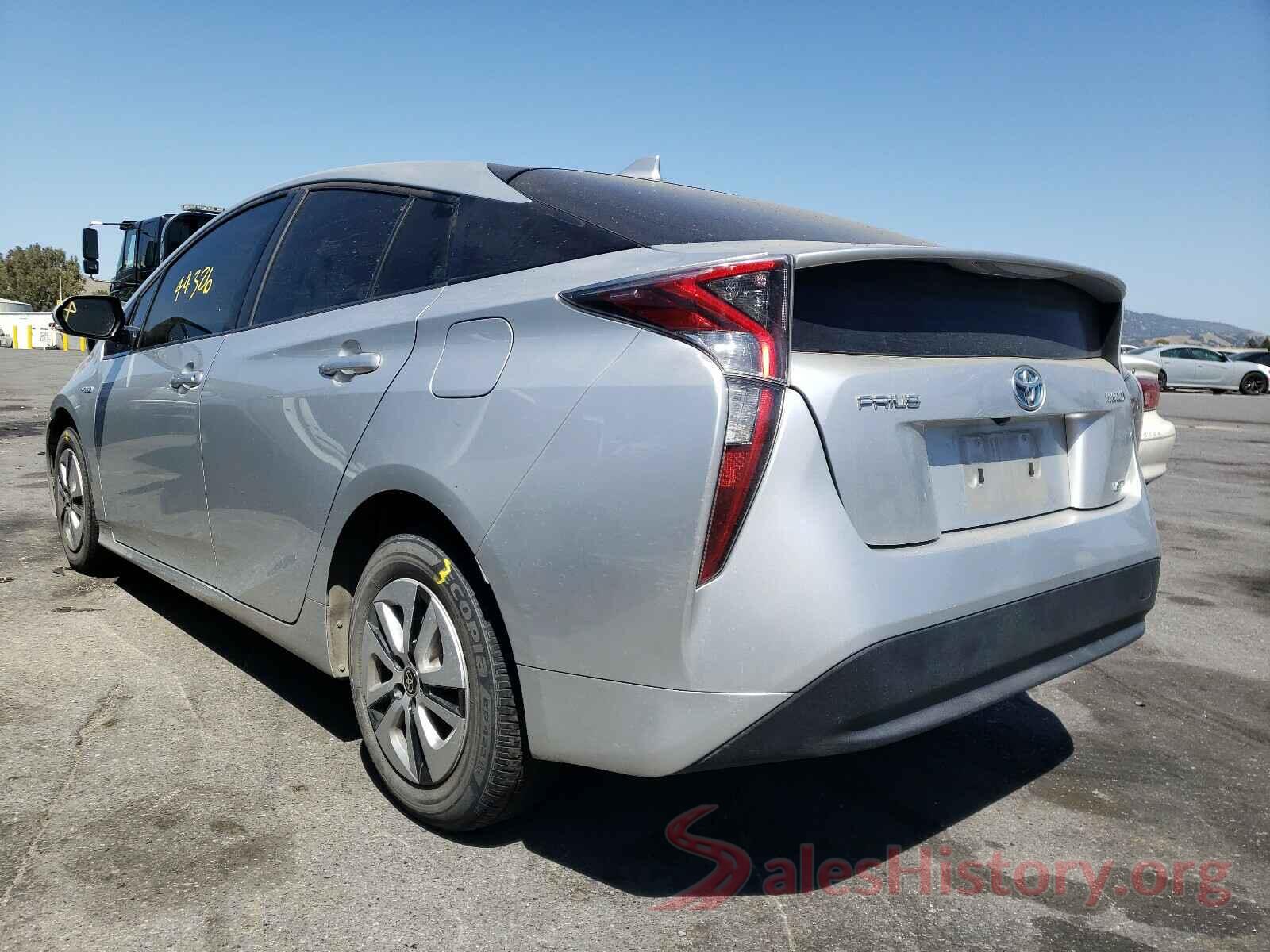 JTDKARFU0G3027969 2016 TOYOTA PRIUS