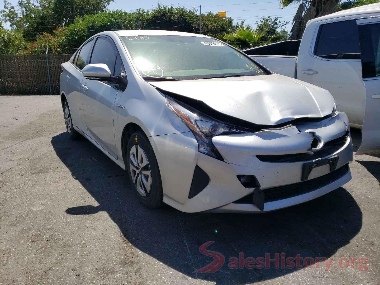 JTDKARFU0G3027969 2016 TOYOTA PRIUS