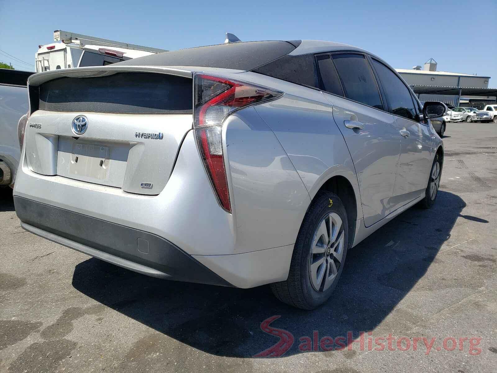 JTDKARFU0G3027969 2016 TOYOTA PRIUS