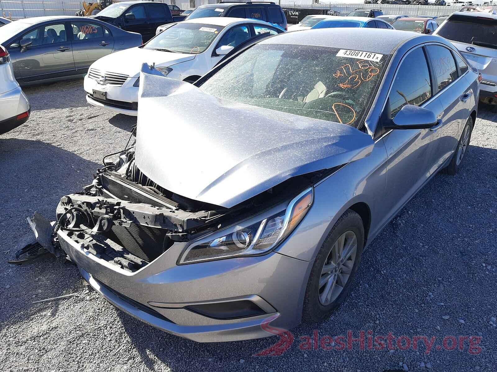 5NPE24AFXHH470500 2017 HYUNDAI SONATA