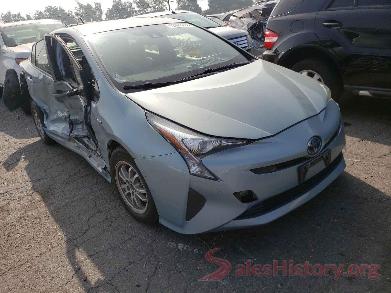 JTDKBRFU0H3564033 2017 TOYOTA PRIUS