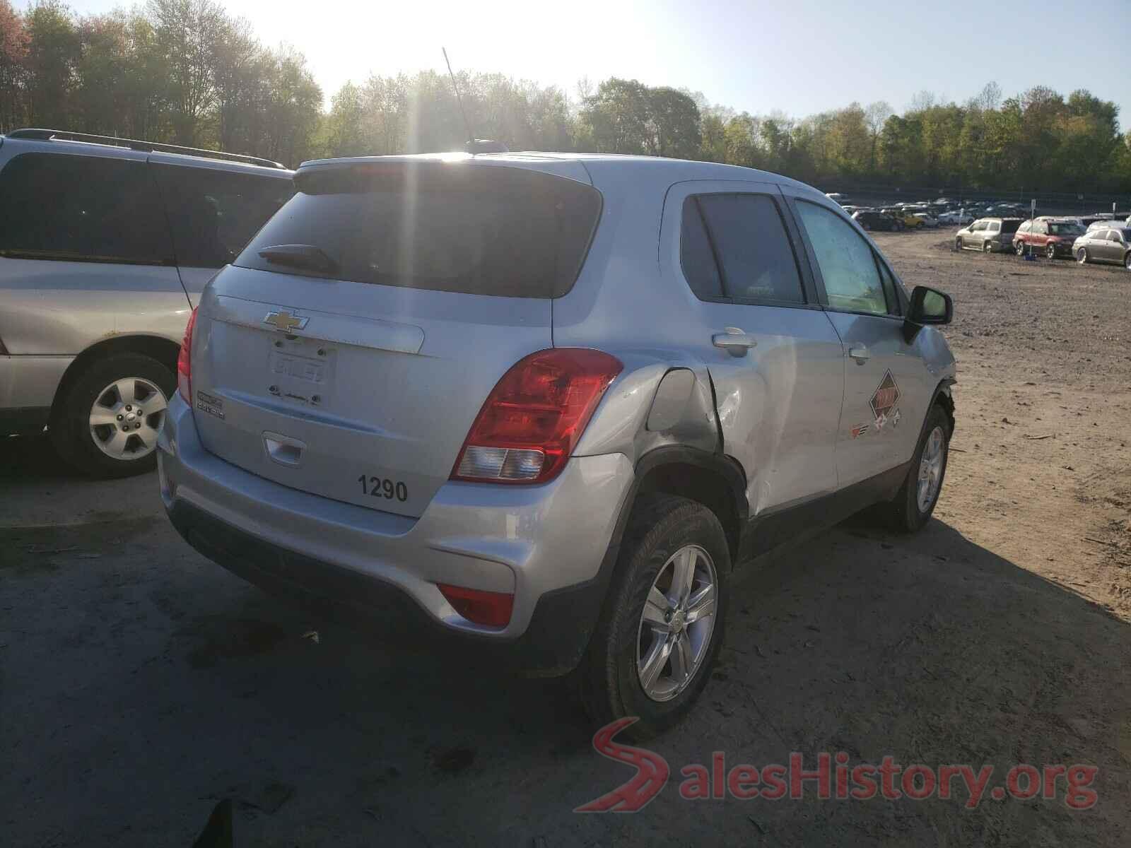 3GNCJNSBXLL291367 2020 CHEVROLET TRAX