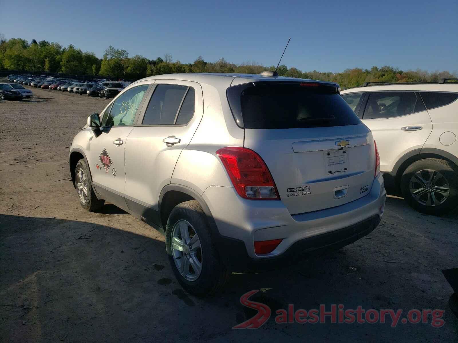 3GNCJNSBXLL291367 2020 CHEVROLET TRAX