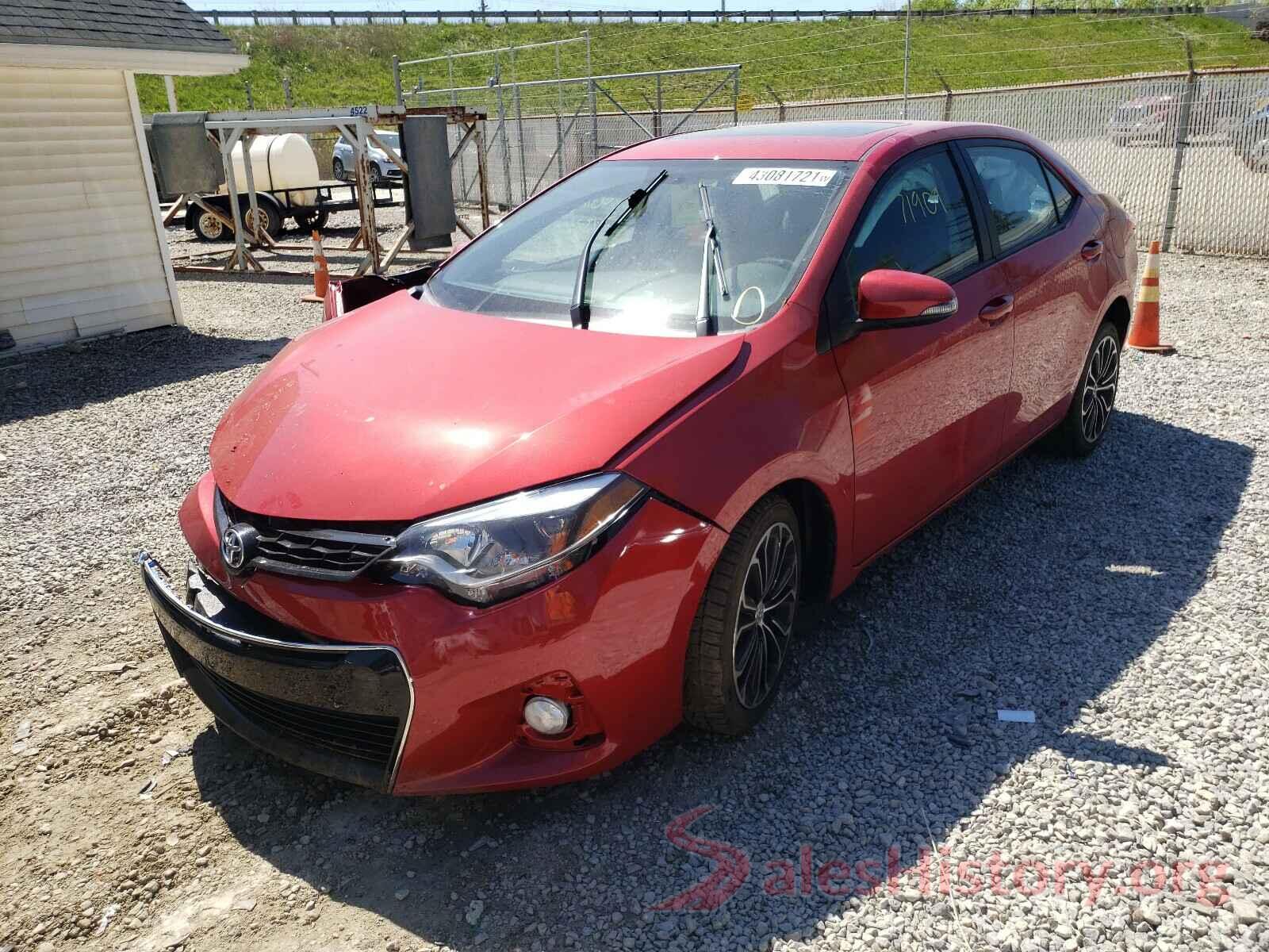 2T1BURHE5GC544088 2016 TOYOTA COROLLA