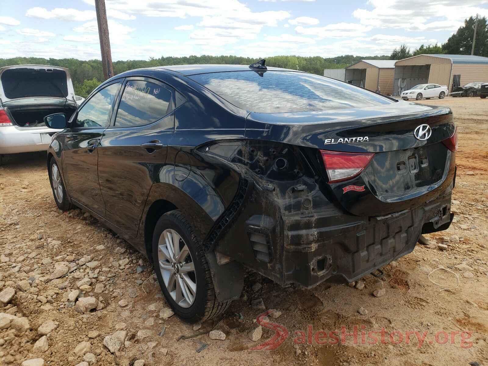 KMHDH4AE2GU604580 2016 HYUNDAI ELANTRA