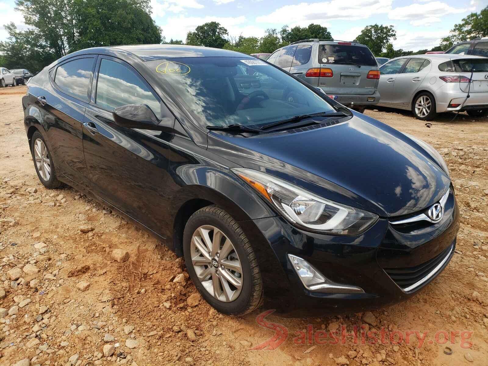 KMHDH4AE2GU604580 2016 HYUNDAI ELANTRA