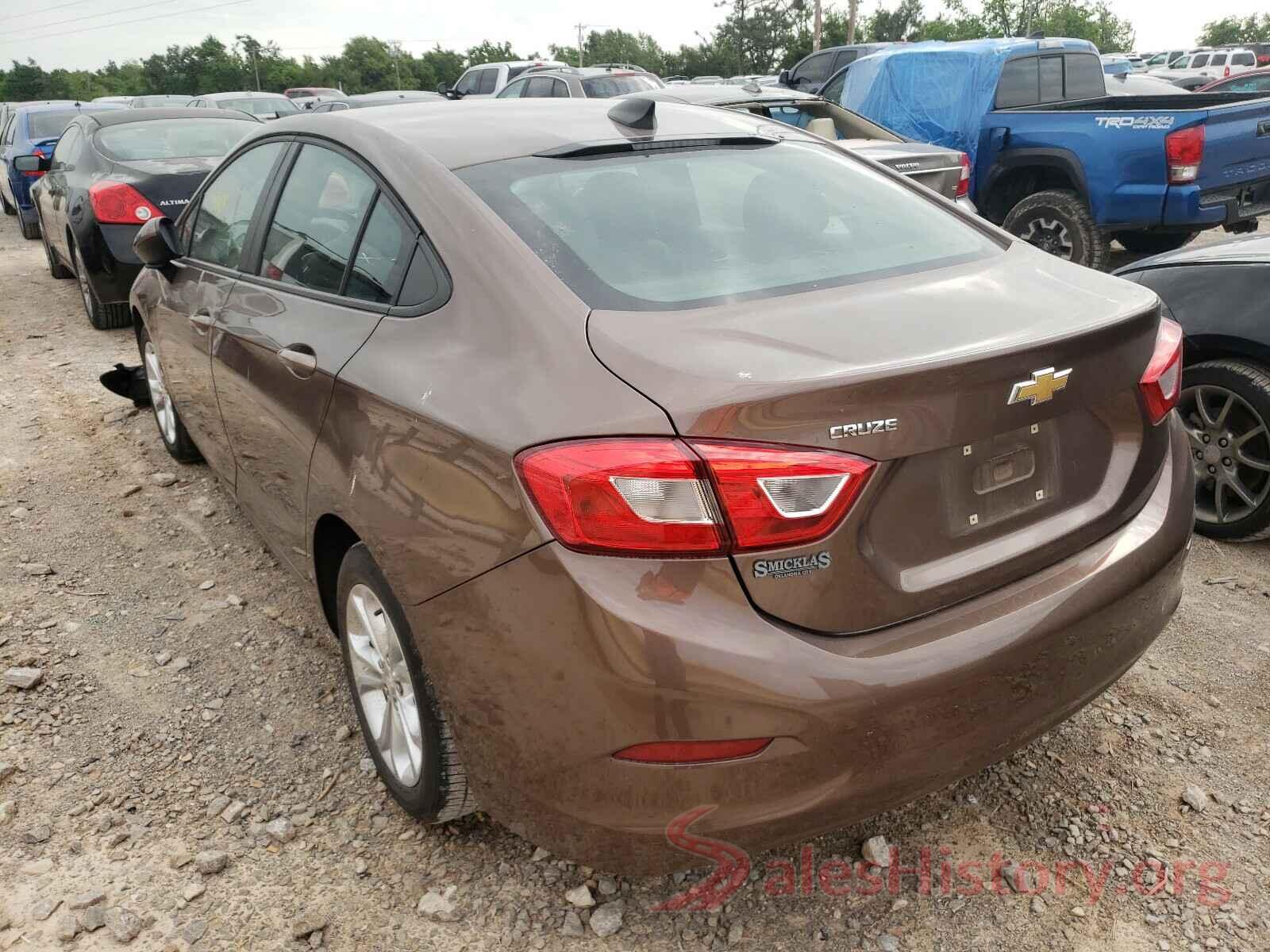 1G1BC5SMXK7107847 2019 CHEVROLET CRUZE