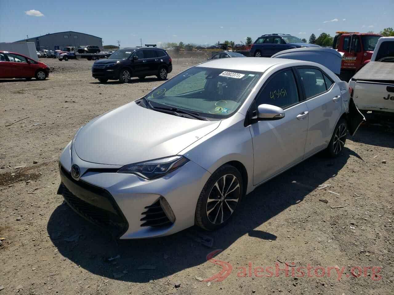 2T1BURHE7KC142808 2019 TOYOTA COROLLA