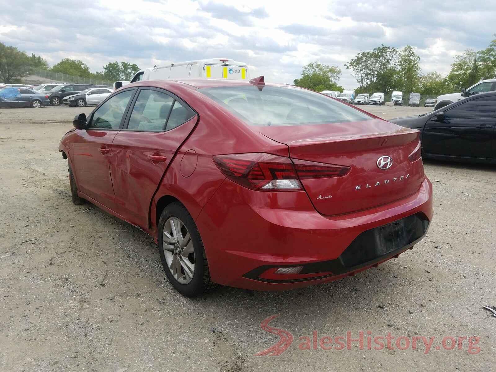 KMHD84LF1KU780213 2019 HYUNDAI ELANTRA