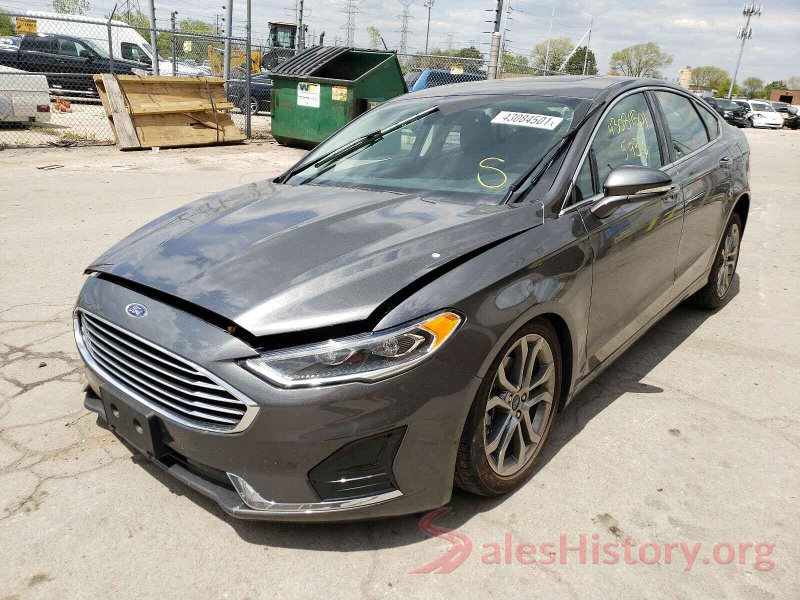 3FA6P0CD9KR267666 2019 FORD FUSION