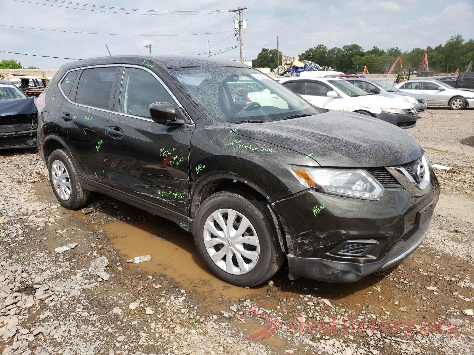 JN8AT2MV1GW132791 2016 NISSAN ROGUE