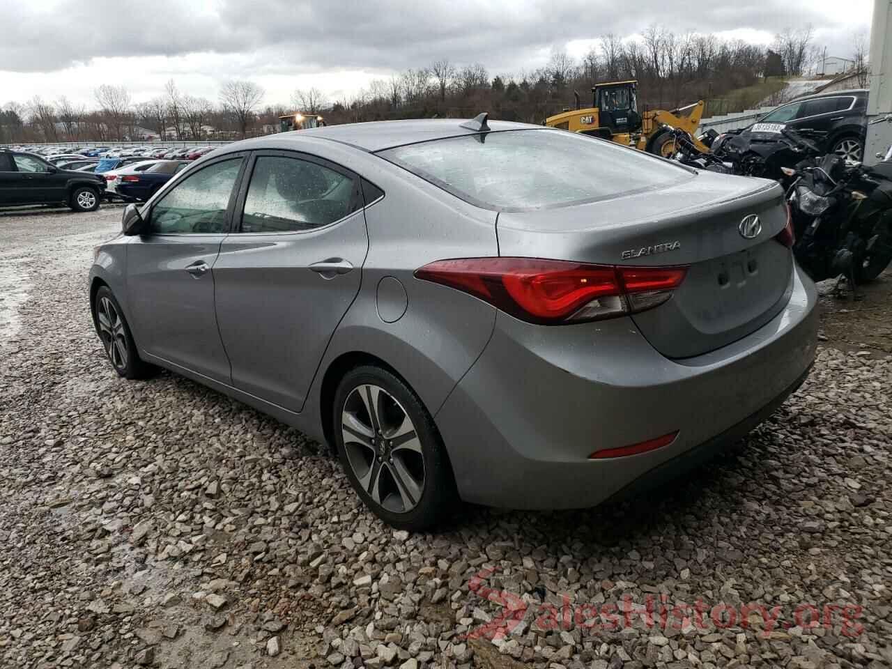 KMHDH4AH7EU124817 2014 HYUNDAI ELANTRA