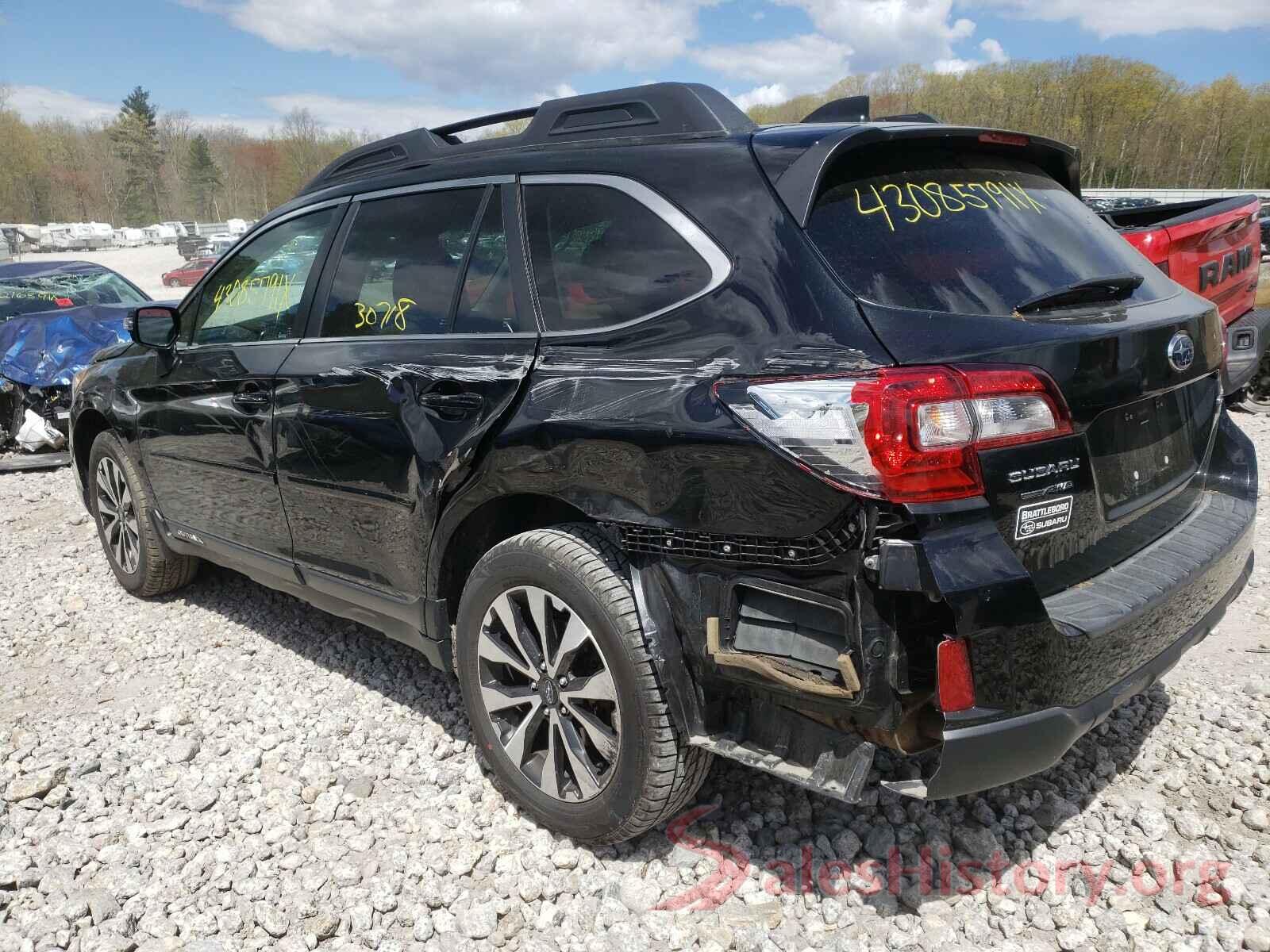 4S4BSAJC1G3340683 2016 SUBARU OUTBACK