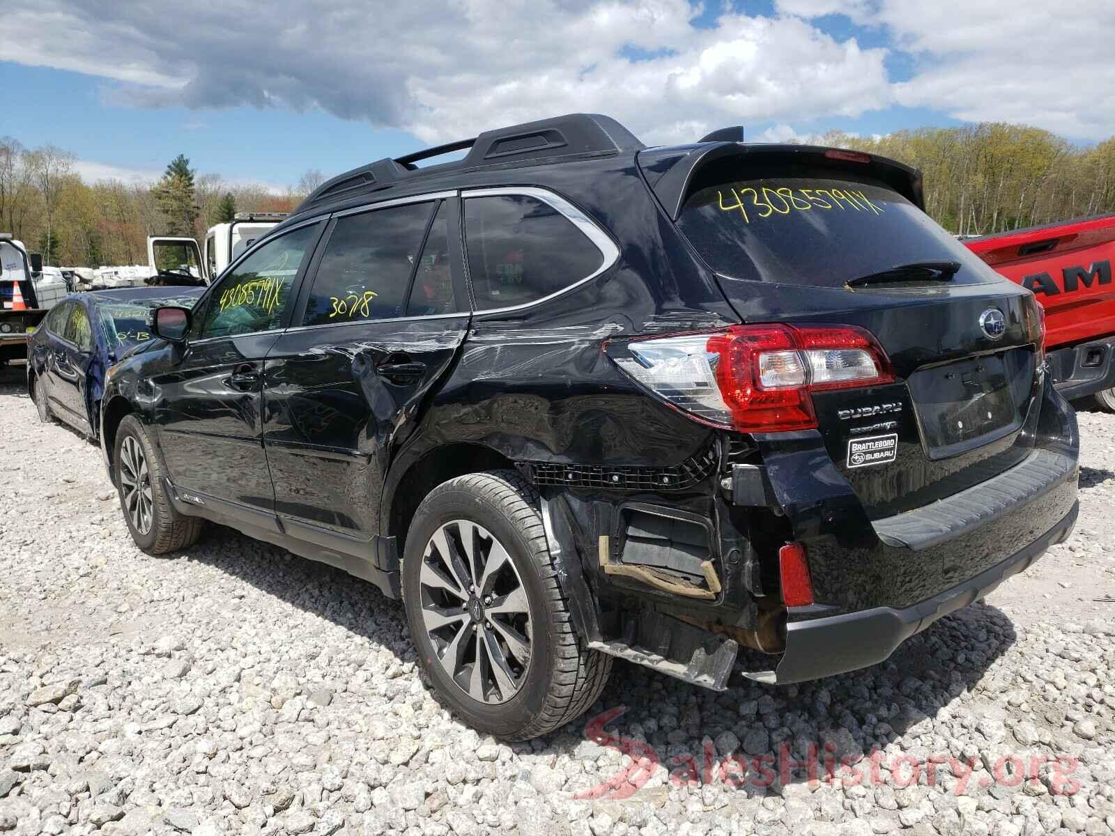 4S4BSAJC1G3340683 2016 SUBARU OUTBACK