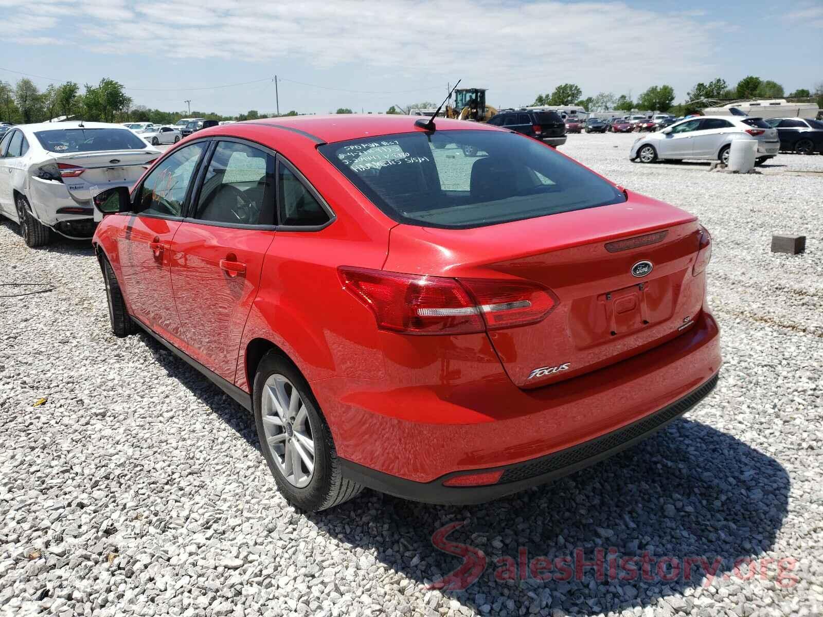 1FADP3F27GL398880 2016 FORD FOCUS