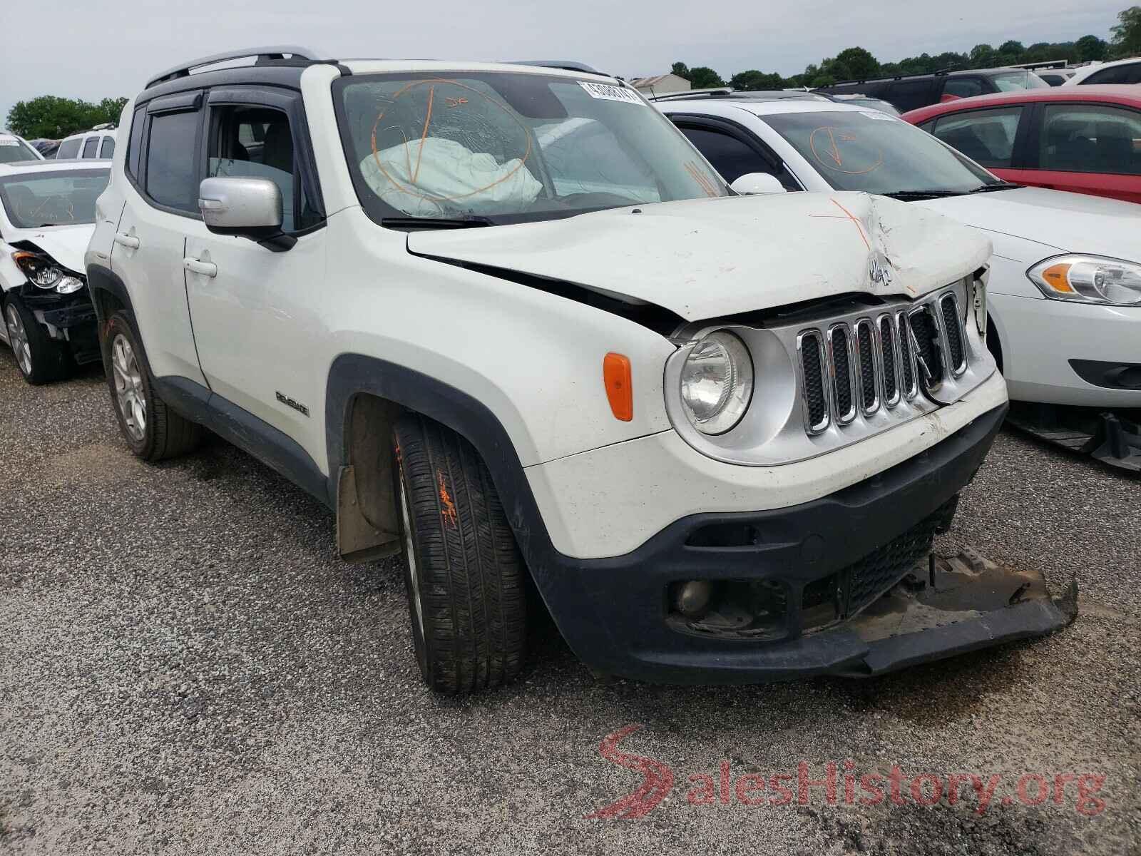 ZACCJADT5GPE01584 2016 JEEP RENEGADE