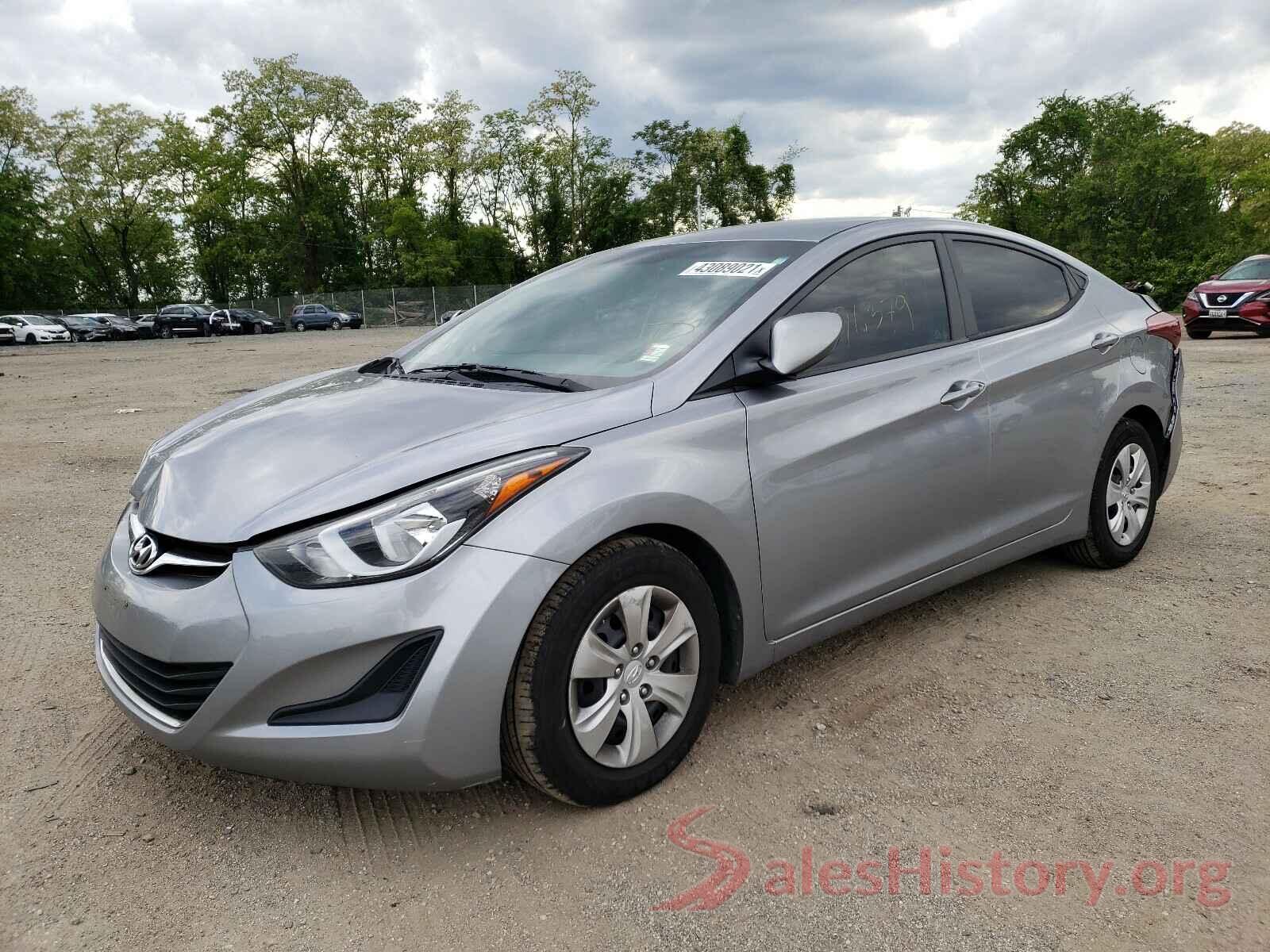 5NPDH4AE3GH754566 2016 HYUNDAI ELANTRA