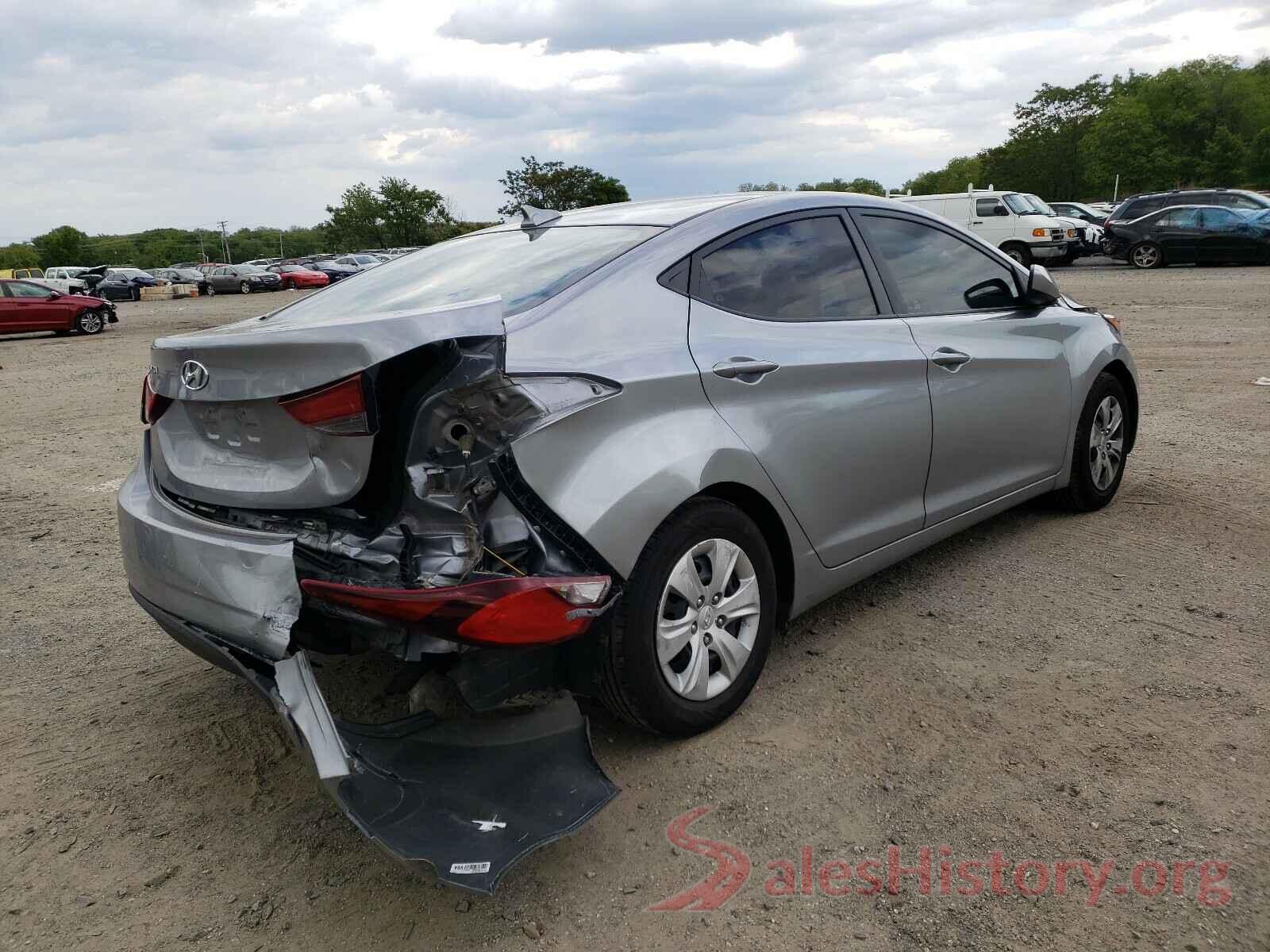 5NPDH4AE3GH754566 2016 HYUNDAI ELANTRA