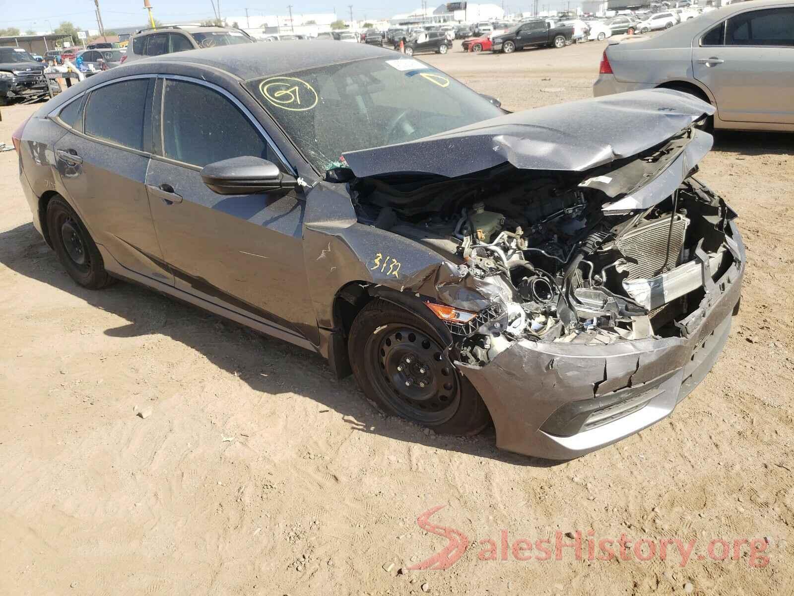 19XFC2F5XGE030057 2016 HONDA CIVIC