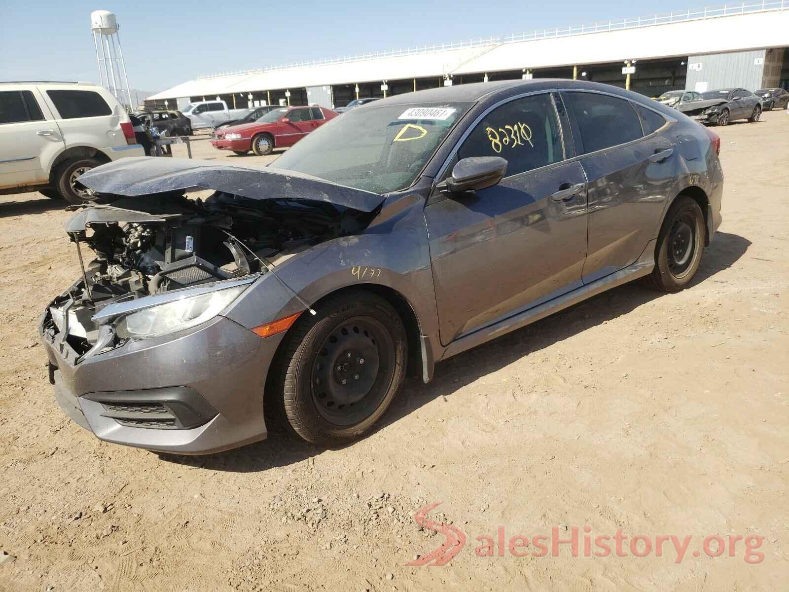 19XFC2F5XGE030057 2016 HONDA CIVIC