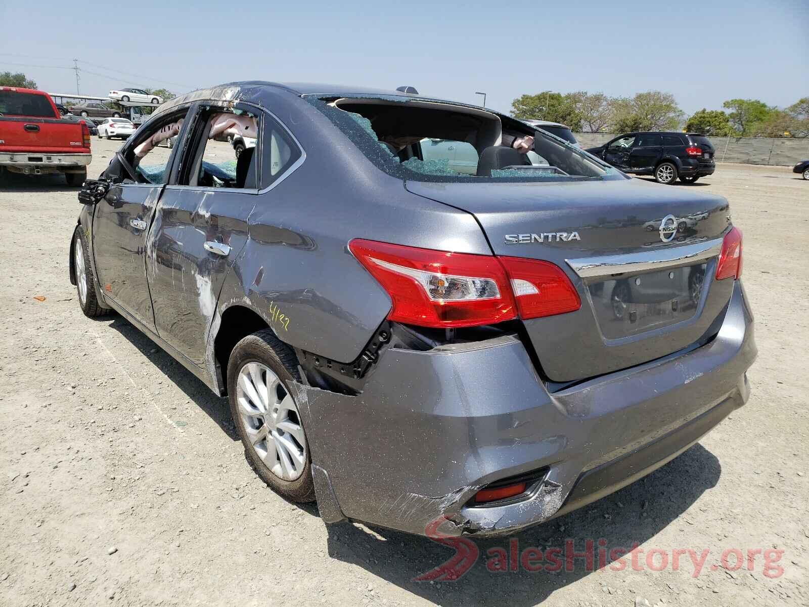 3N1AB7APXKY436739 2019 NISSAN SENTRA