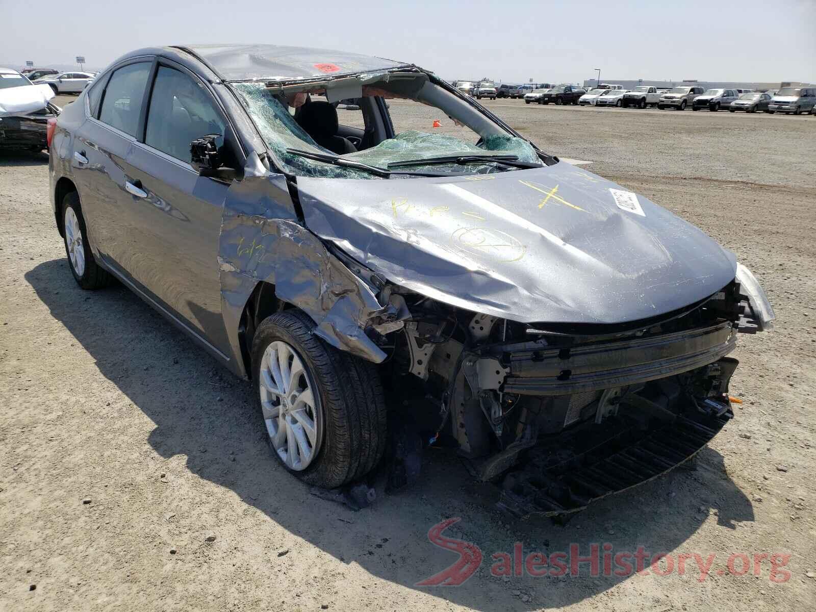 3N1AB7APXKY436739 2019 NISSAN SENTRA