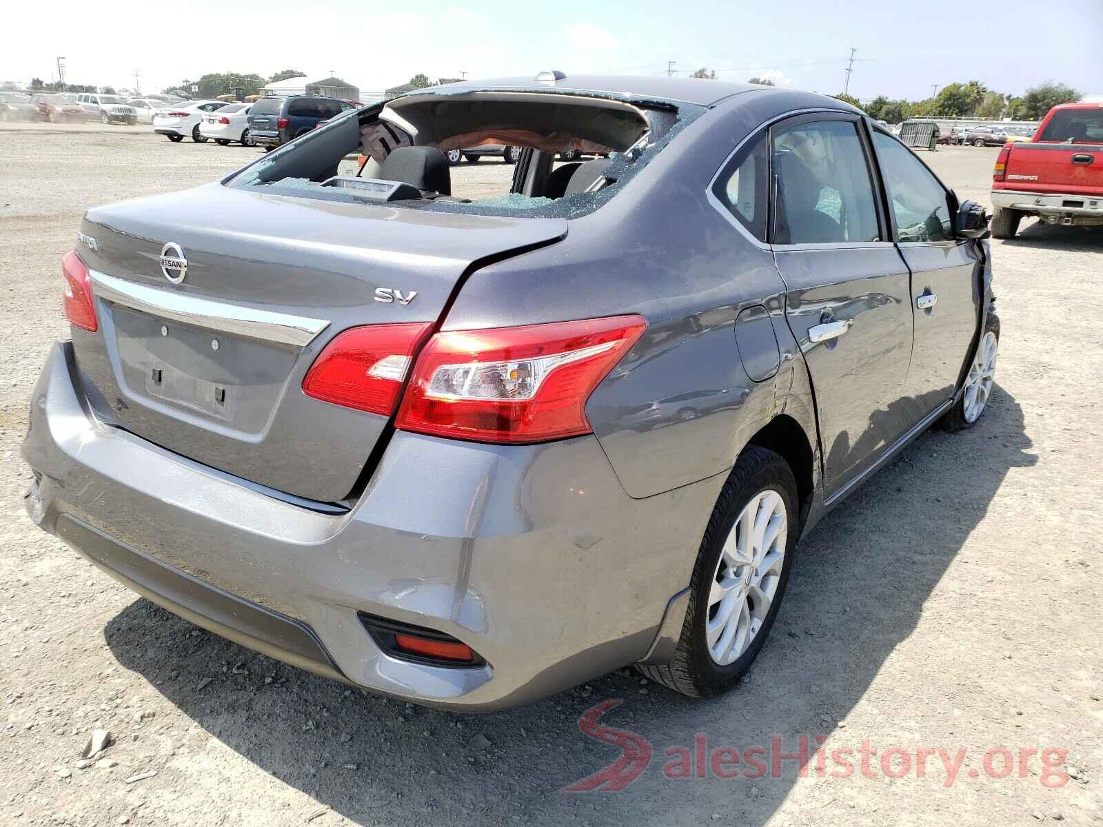 3N1AB7APXKY436739 2019 NISSAN SENTRA