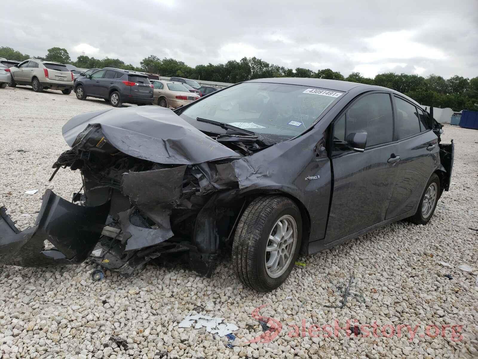 JTDKARFU7G3009596 2016 TOYOTA PRIUS