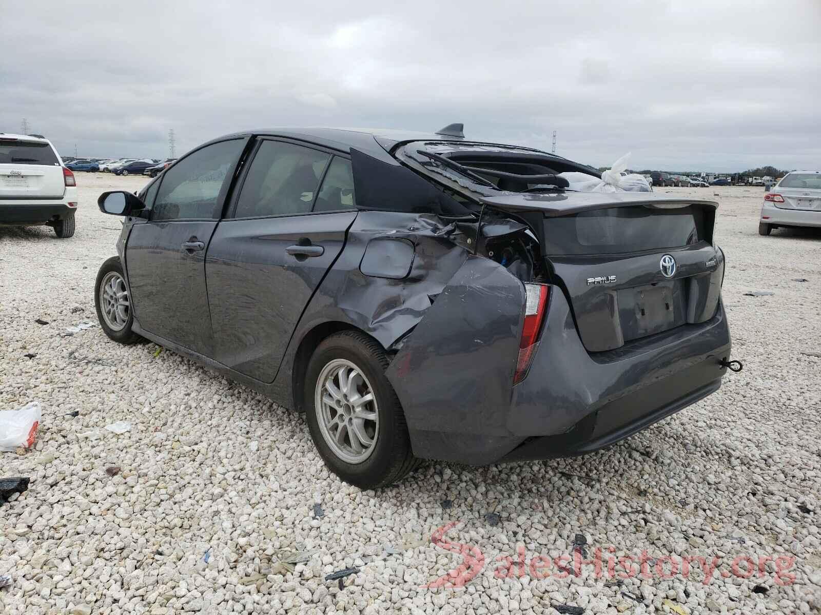 JTDKARFU7G3009596 2016 TOYOTA PRIUS