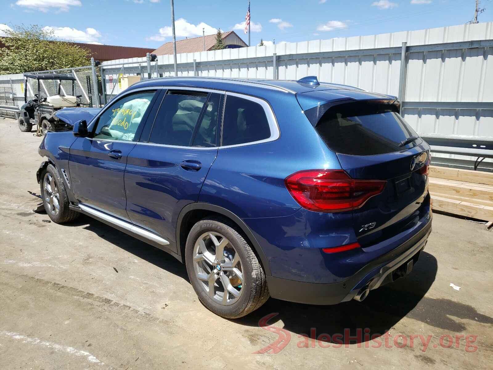 5UXTY5C01L9D66792 2020 BMW X3