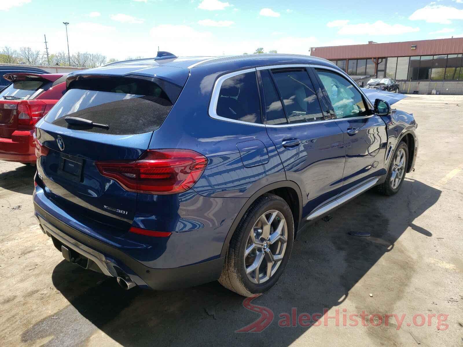 5UXTY5C01L9D66792 2020 BMW X3