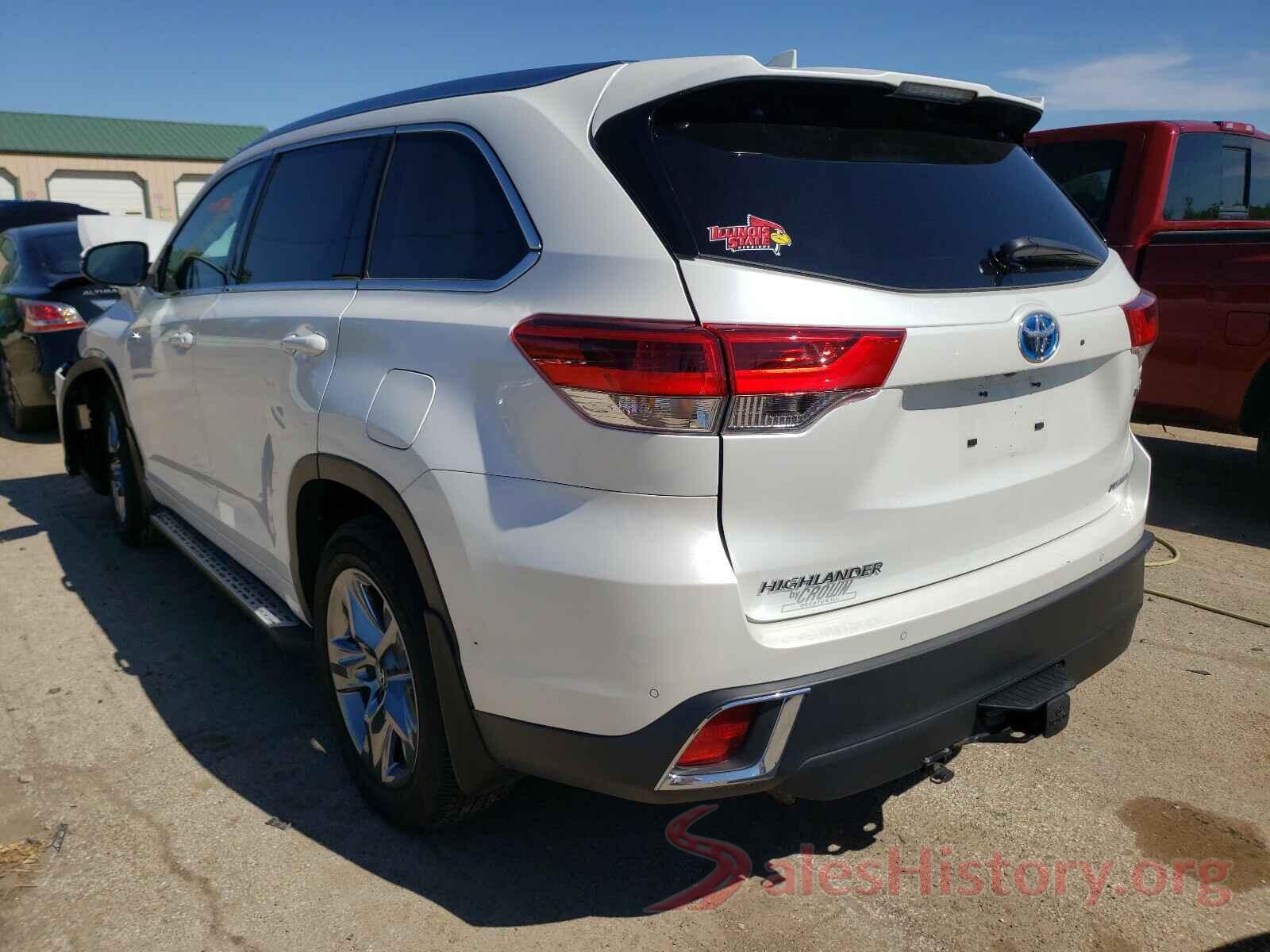 5TDDGRFH2KS070579 2019 TOYOTA HIGHLANDER