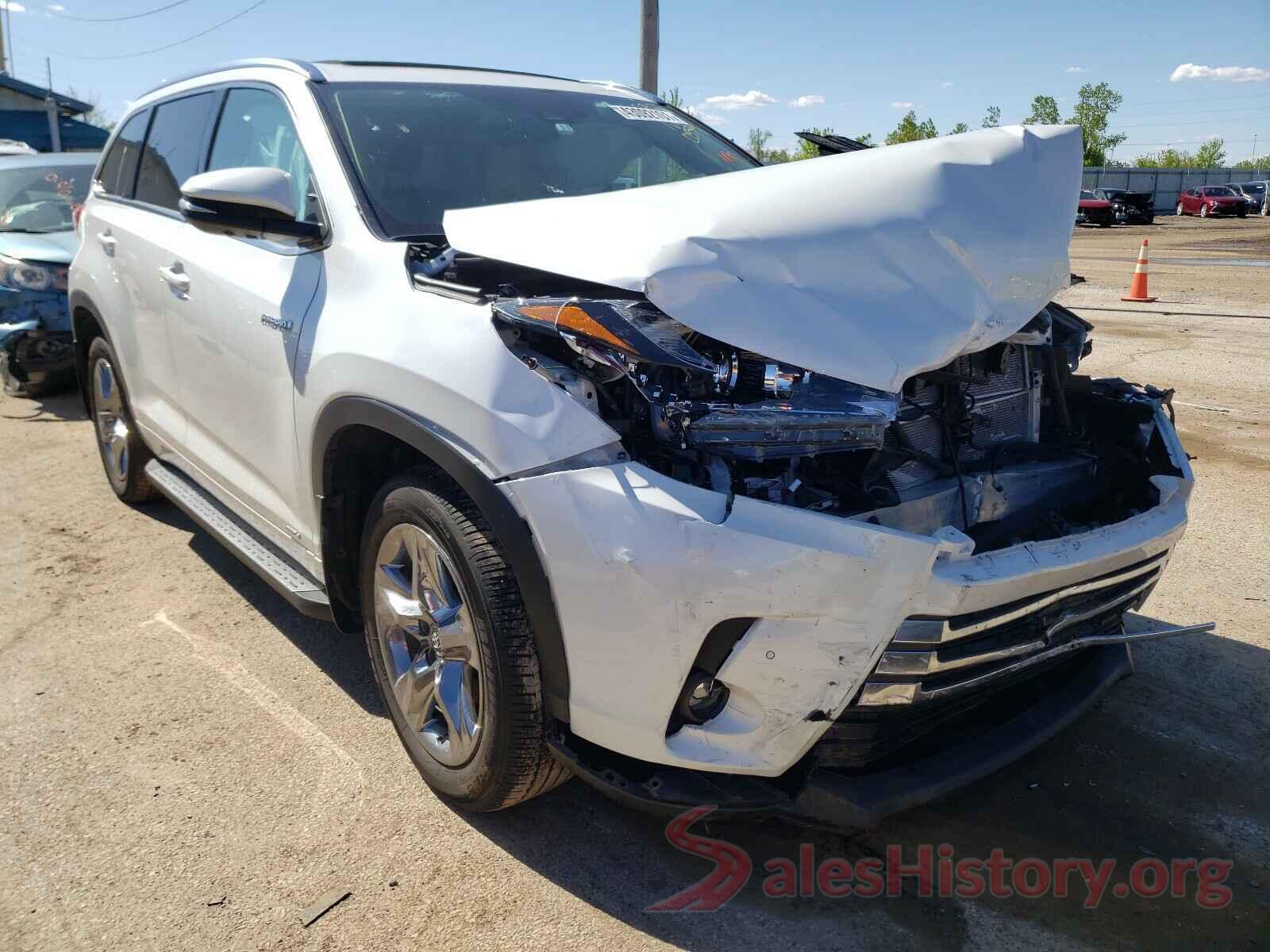 5TDDGRFH2KS070579 2019 TOYOTA HIGHLANDER