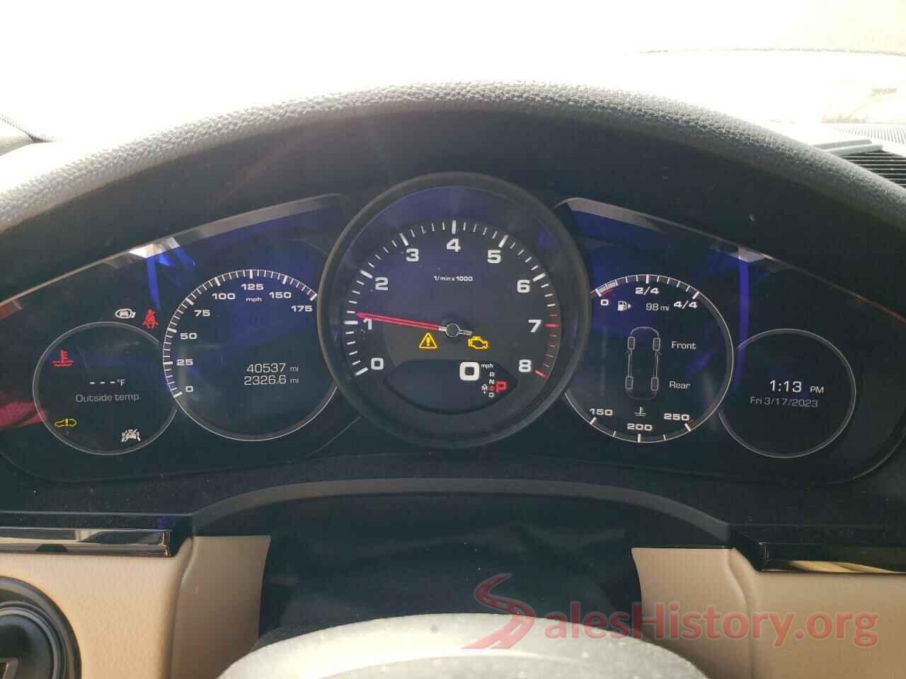 WP1AA2AY7KDA13288 2019 PORSCHE CAYENNE