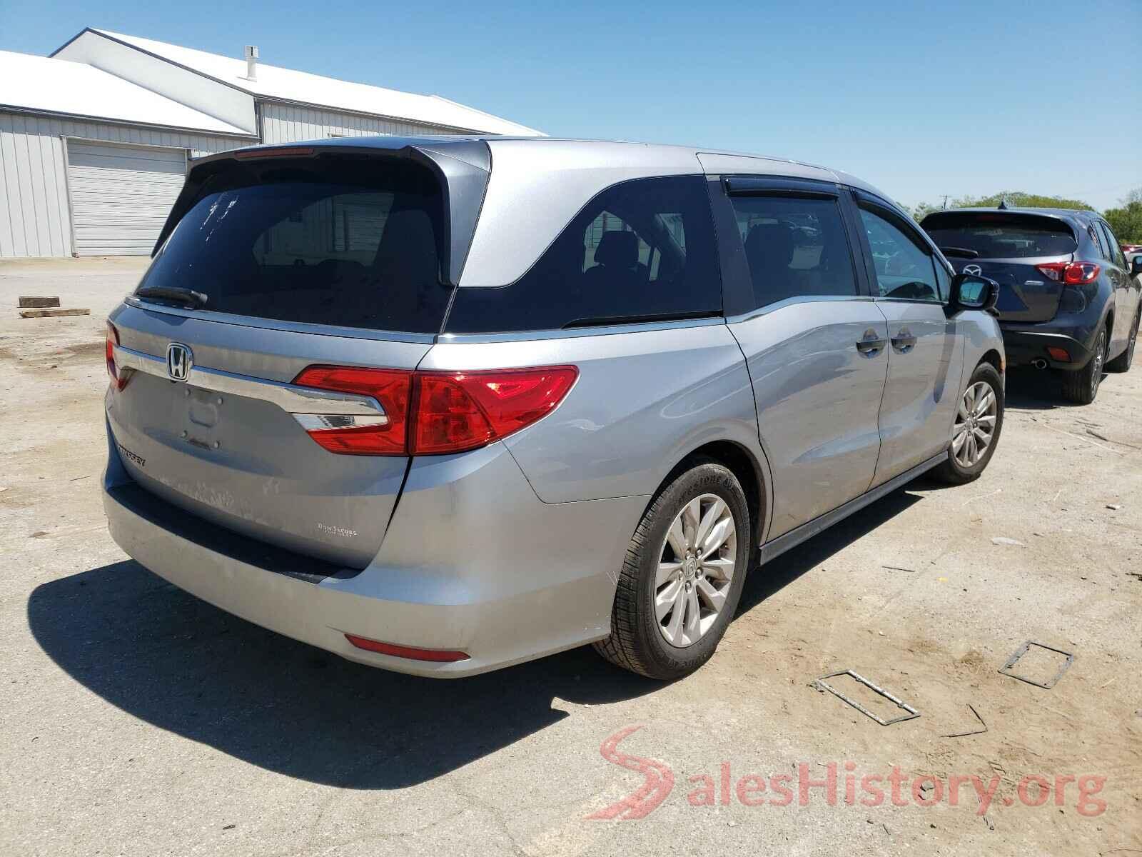 5FNRL6H25JB106910 2018 HONDA ODYSSEY