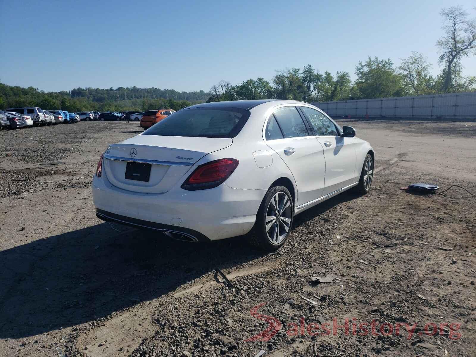 55SWF8EB2KU292495 2019 MERCEDES-BENZ C CLASS