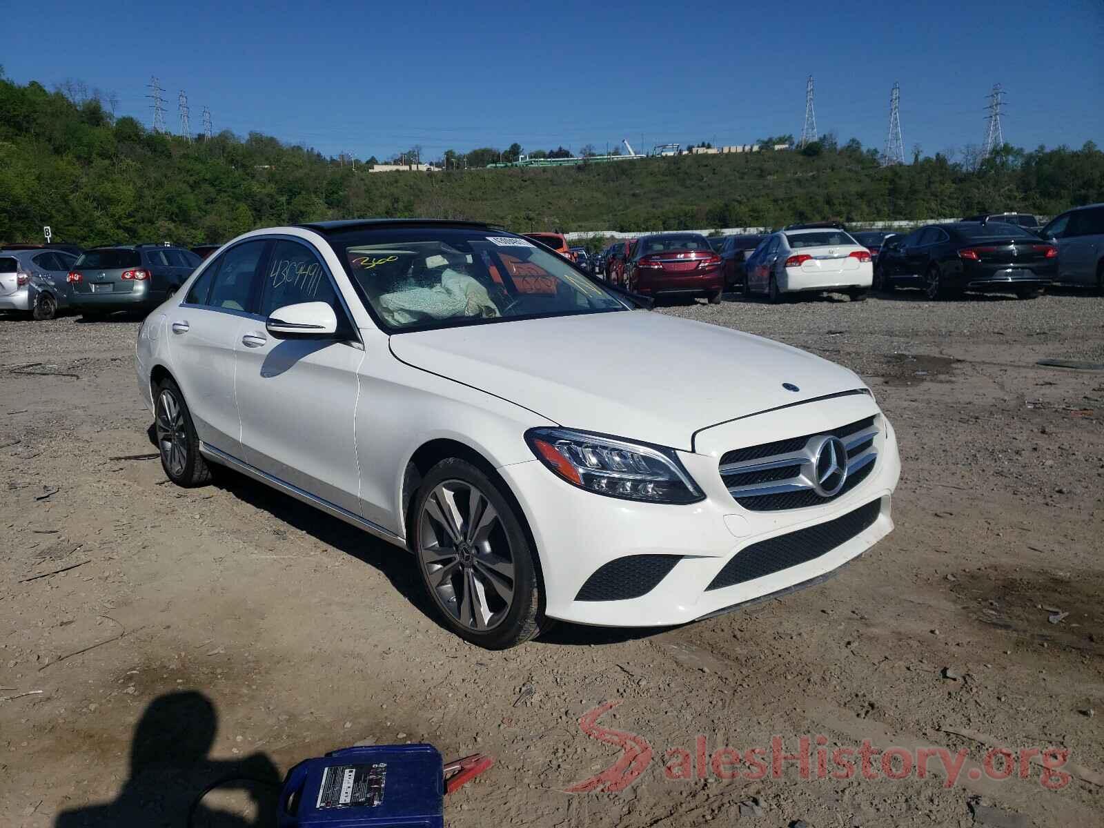 55SWF8EB2KU292495 2019 MERCEDES-BENZ C CLASS