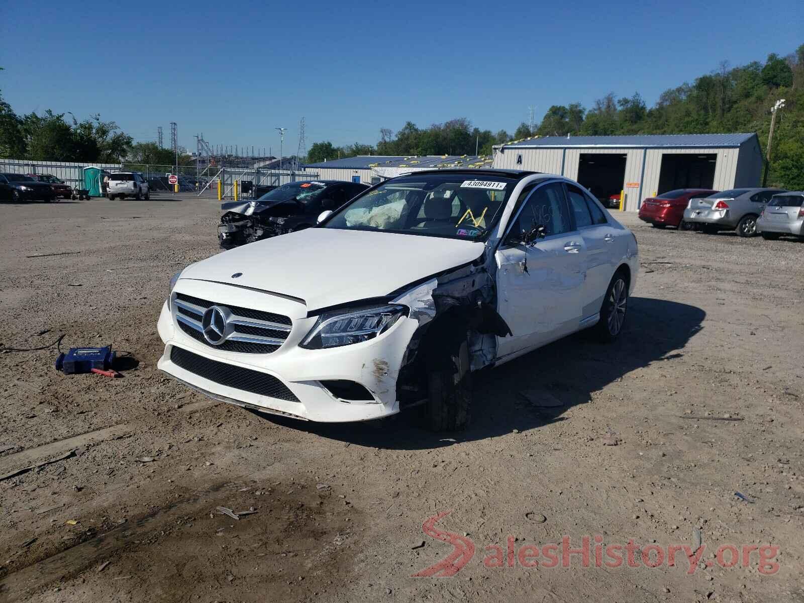 55SWF8EB2KU292495 2019 MERCEDES-BENZ C CLASS