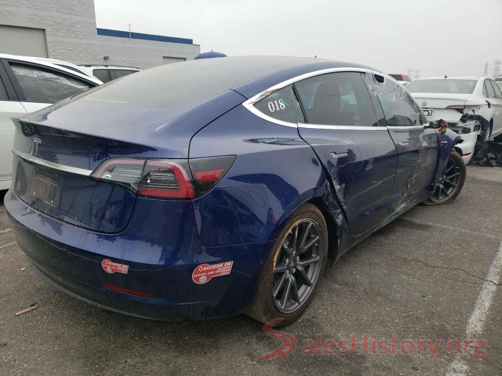 5YJ3E1EA1JF078005 2018 TESLA MODEL 3