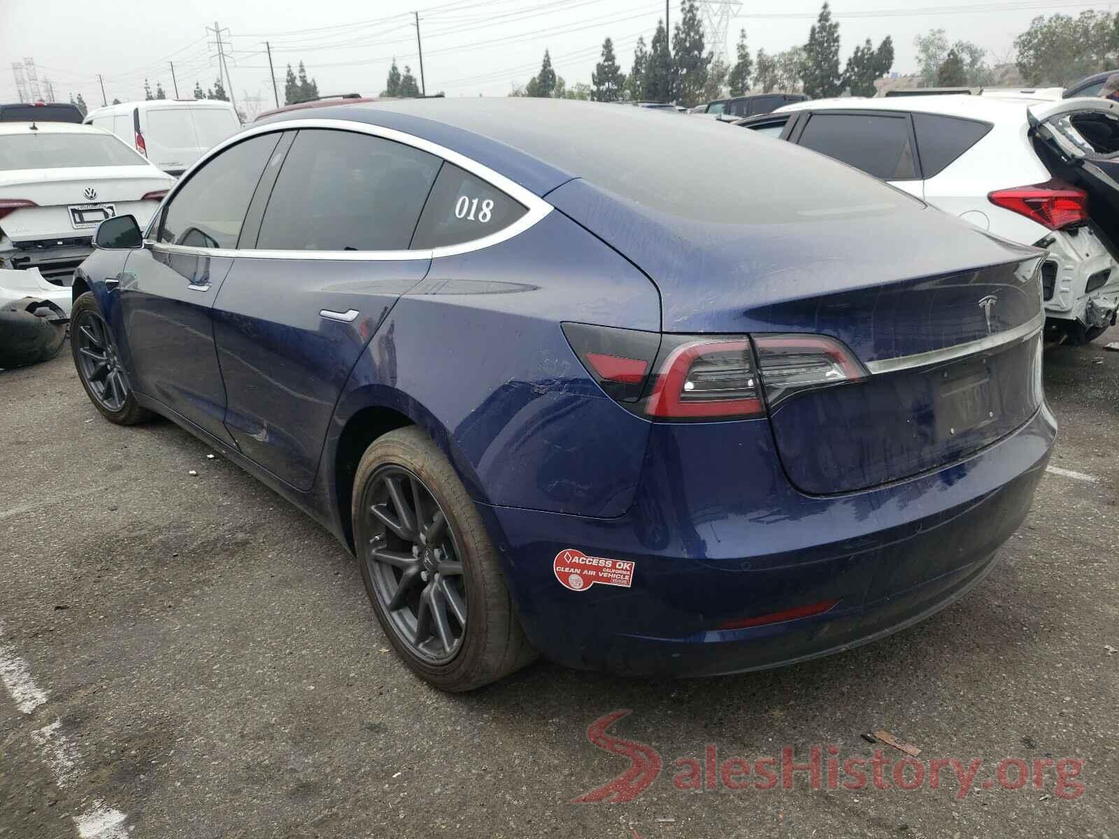 5YJ3E1EA1JF078005 2018 TESLA MODEL 3