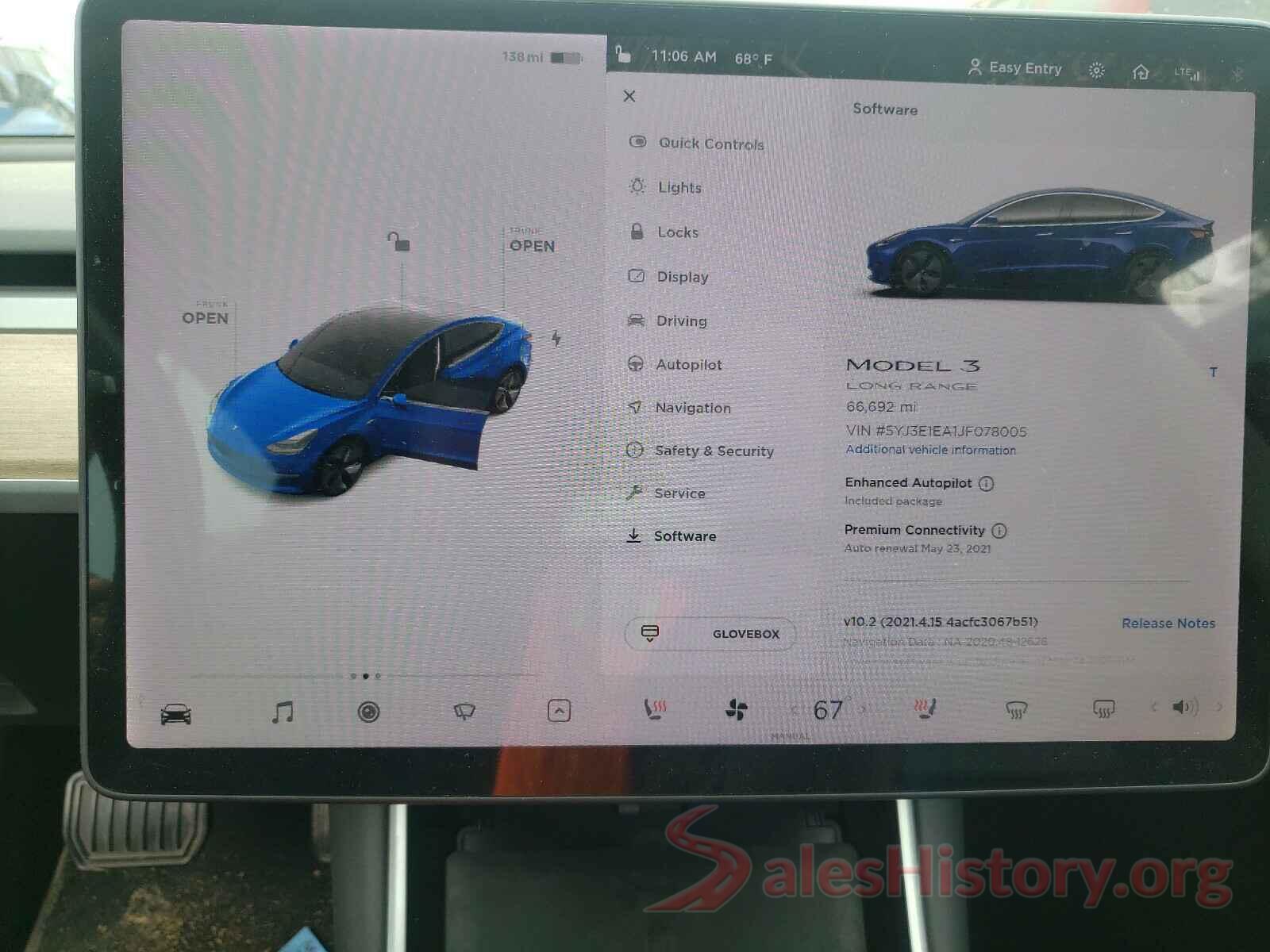 5YJ3E1EA1JF078005 2018 TESLA MODEL 3