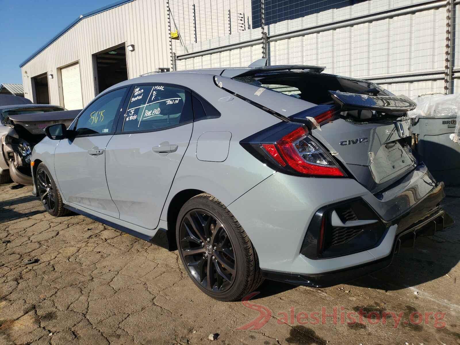 SHHFK7H43MU406154 2021 HONDA CIVIC